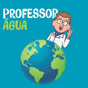 Professor agua cartoonish illustration