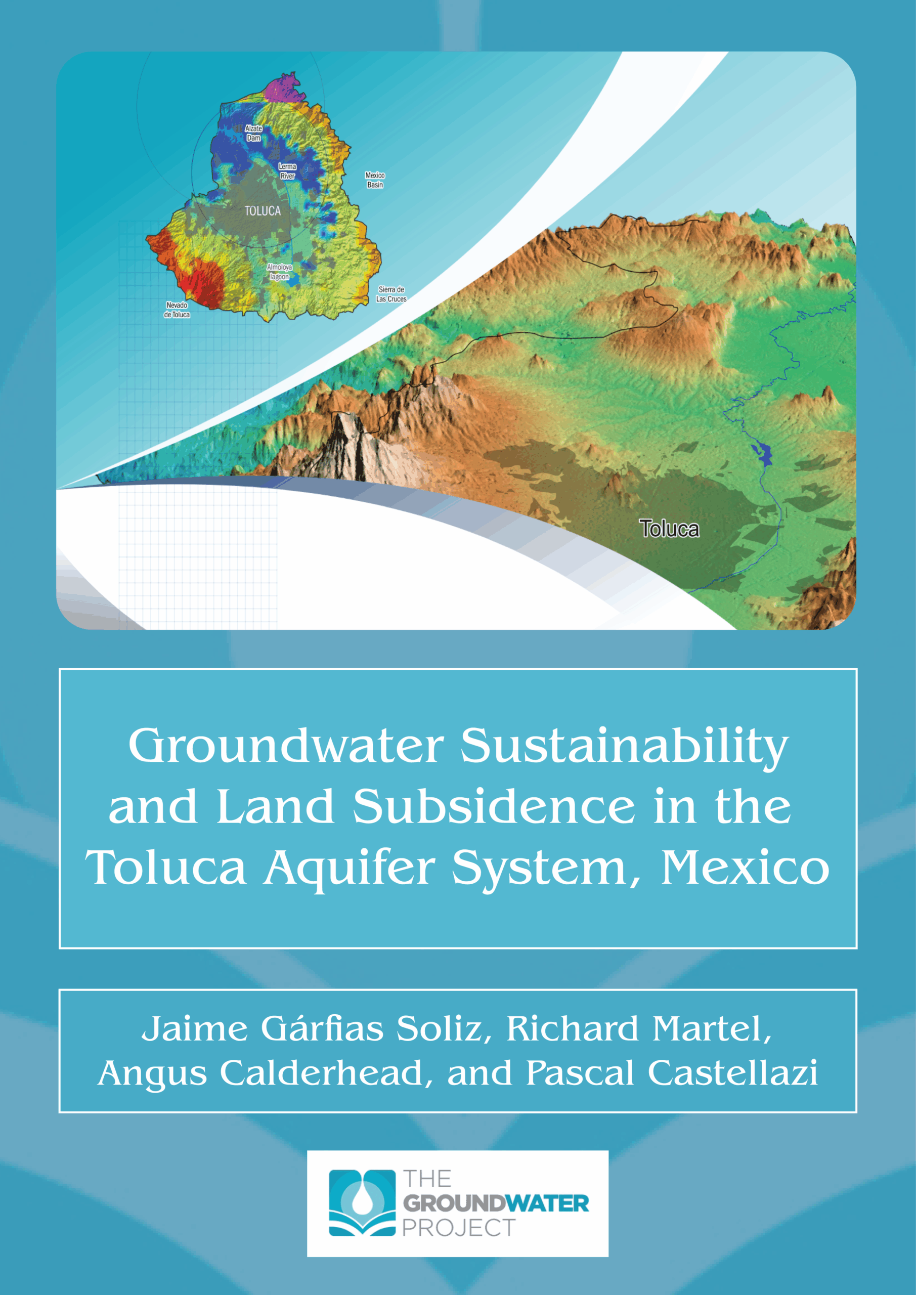 book cover groundwater sustainability and land subsidence in the toluca aquifer system, mexico