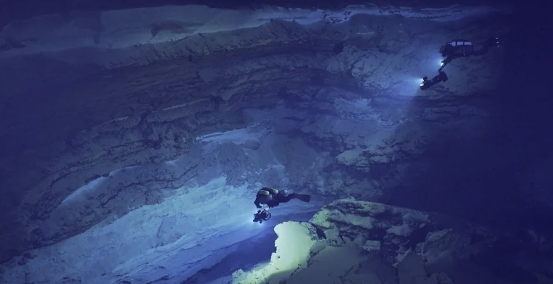 Laminar flow in large karst conduits