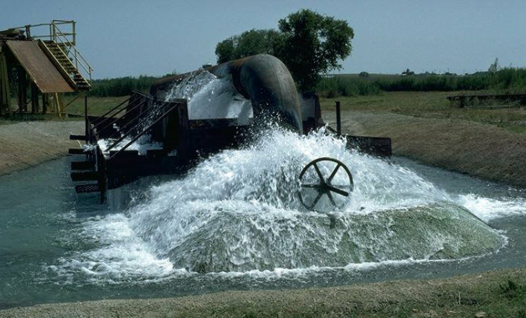 artesian catfish farm well in the Edwards Aquifer karst