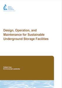 design, operation, and maintenance for sustainable underground storage facilities cover